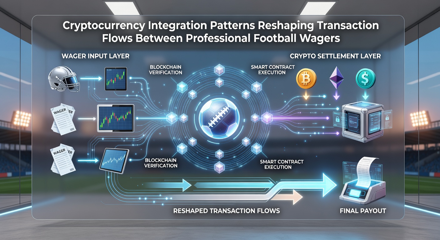 Close-up of smartphone screen showing live football odds transitioning to digital casino table with crypto balance indicator
