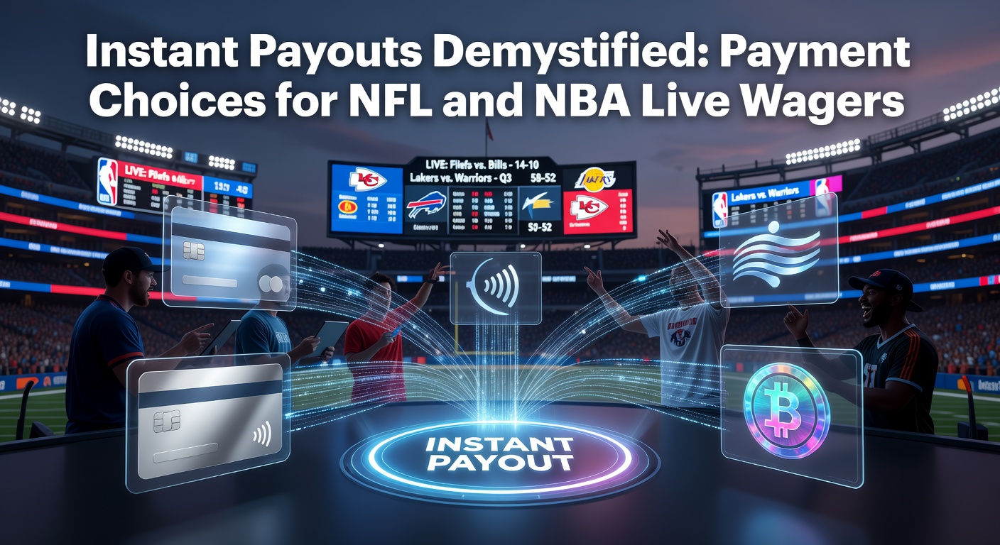 Digital wallet icons and sports betting screens showing quick cashout options during an NBA game
