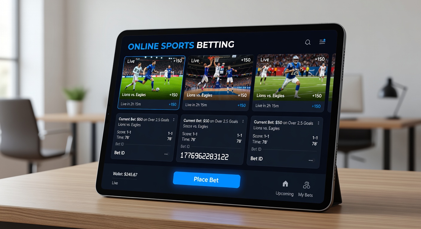 Graph illustrating global online sports betting market growth from 2020 to 2026, with bars for key regions like North America, Europe, and Asia-Pacific